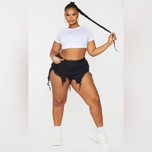 Prettylittlething Denim Shorts